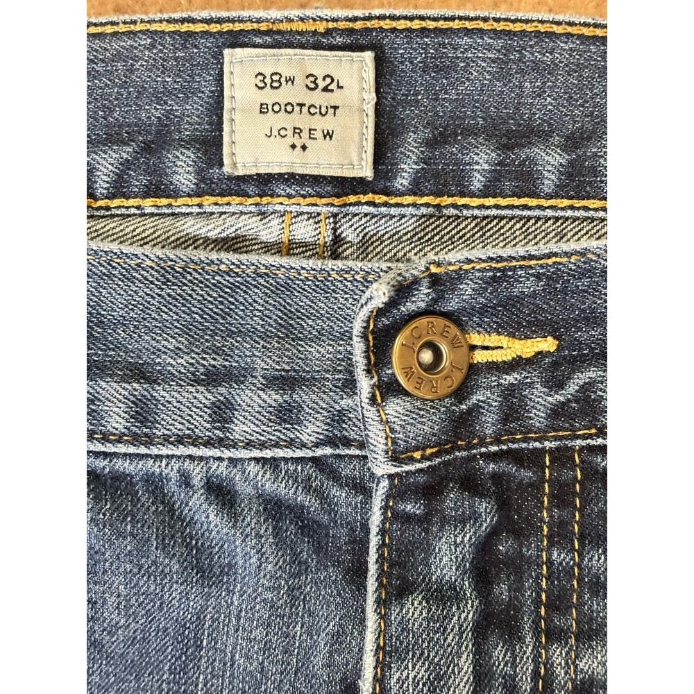 J Crew Jeans Mens 38x32 Straight Blue Denim - Picture 2 of 4